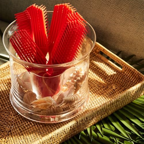 Red Detangler Brush by Felicia Leatherwood - For Kinky, Curly, Wavy 4c or Straight Hair - Tame Your Tangles Smooth Your Coils - Pain Free for All Ages - Image 6