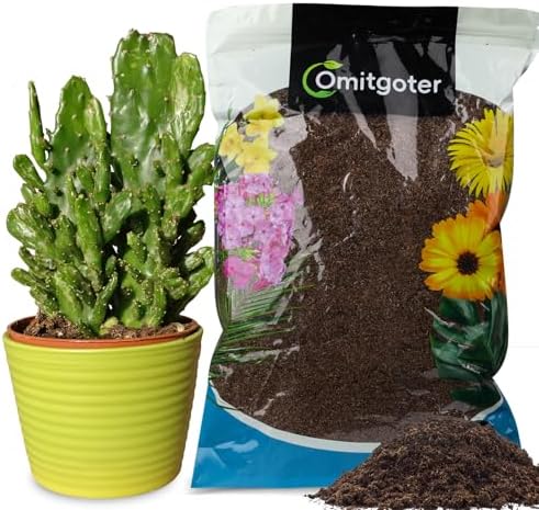 Sphagnum Peat Moss for Plants 2qt, Organic Garden Growing Soil Amendment and Media for Flowers, Vegetables, Herbs, Orchid, Indoor Houseplant by Omitgoter