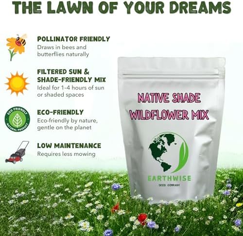 Earthwise Shady Native Wildflower Seed Mix - 1 lb, 750 sq ft - Image 4