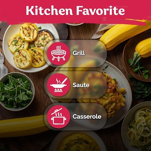 75 Straight Neck Squash Heirloom Vegetable Seeds, Cucurbita Pepo - Image 6