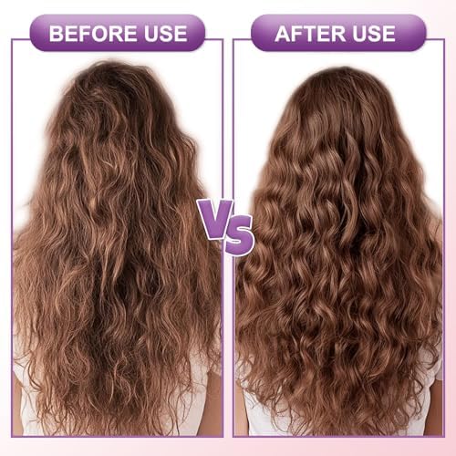 Curly Hair Brush, Curl Defining Brushes, Styling Brush for Curly Hair, Shaping and Defining Curls Brushes for Women (Purple) - Image 5