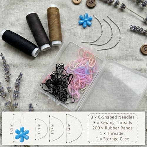 JIAMEISI Hair Extension Sewing Kit - Image 2