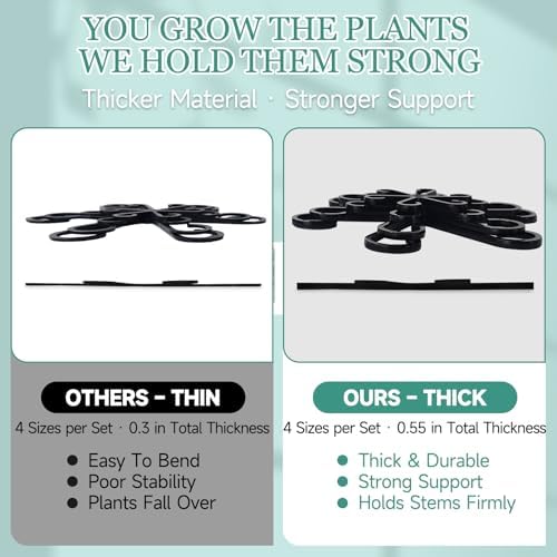 32pcs Plant Stem Support, Monstera Plant Support for Indoor Plants - Image 2