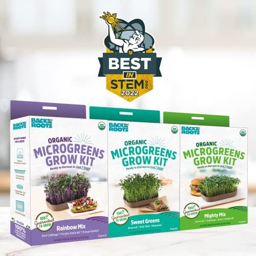 Back to the Roots DIY Microgreen Grow Kit, 6-Grow Variety Pack - Image 2
