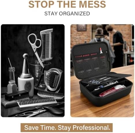 Barber Bag Hard Travel Hair Clipper Case for Clippers & Trimmers - Image 7