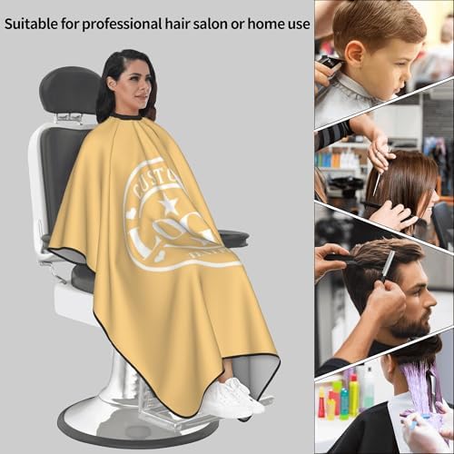 Custom Barber Cape Customized Haircut Capes Logo Text Photo Salon Hairdressing Apron for Home and Barbershop - Image 7
