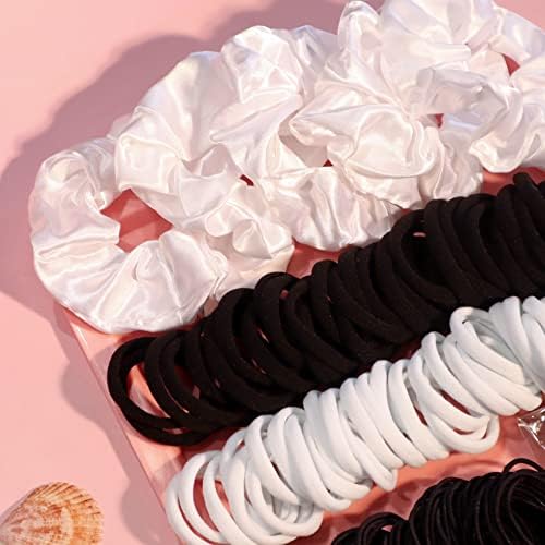 YANRONG 755PCS Hair Accessories for Woman Set Seamless Ponytail Holders Variety Hair Scrunchies Hair Bands Scrunchy Hair Ties 759 Piece Set - Image 4