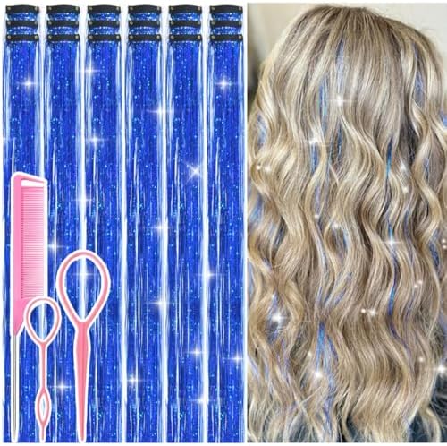 Hair Tinsel Clip in Blue Fairy Hair Tinsel Kit by Rootoofocusesonthesecretstoenhancingwomensbeauty