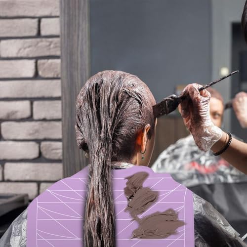 Silicone Hair Cutting Guide Collar - Waterproof Cutting Mat for Hair Stylist - Hair Cutting Cape - Image 6