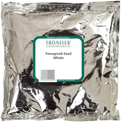 Frontier Co-op Whole Fenugreek Seed, 1-Pound Bulk, Used In Ethnic Cuisines, For Max Flavor & Aroma Toast Prior to Use, Kosher - Image 2