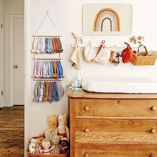 POVETIRE Headband Holder Bow Organizer for Girls, Baby Head Bands Storage - Image 7