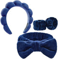 Ztomine Headbands for Women - Spa Headband and Wristband Set - Headband for Washing Face,Facial Mask,Makeup and Skin Care,Gifts for Women and Teen Girl Gifts Trendy Stuff by Ztomine