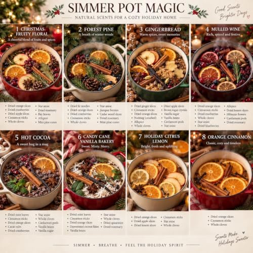1 Pcs Christmas Simmer Pot Stovetop Potpourri 30G - Image 5