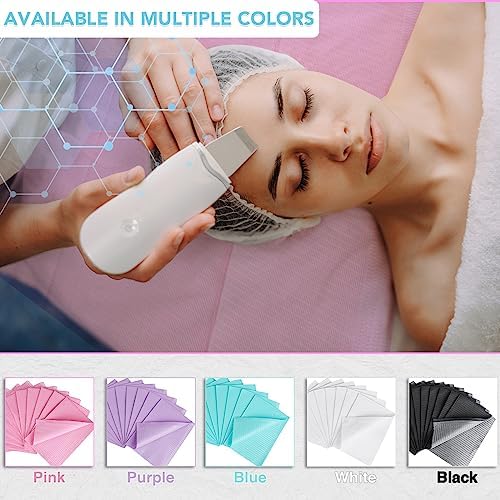 80 Pack Disposable Dental Bibs 13"x18", 3-Ply Waterproof Tattoo Bibs Sheet for Nail Salon, Dental Clinic, Feeding, Tattoo Shop (Pink) - Image 5
