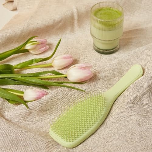 Tangle Teezer Plant-Based Ultimate Detangler Brush for Fine Hair, Green - Image 5