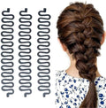 3PCS Black Hair Braiding Tool Women Hair Styling Clip French Hair Braid Hair Knitting Tool Hair Twist Styling Accessories by Unknown