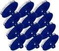 Hair & Scalp Shampoo Massage Brushes -Stimulating & Exfoliating Scalp Massager (Blue, Dozen) by Unknown