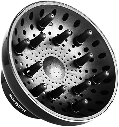 Hairizone Universal Hair Diffuser, Shiny Black by Hairizone