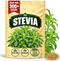 Stevia Seeds for Planting, Stevia rebaudiana, Heirloom Non-GMO Sweet Leaf Herb Seeds, High Germination Perennial Culinary Herb for Kitchen Gardens Containers and Patio Pots, 300 Count by WilyFox