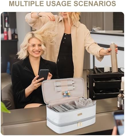 Lexeeco Hair Dryer Tools Travel Bag for Shark Flex Style Fusion Attachment - Image 6
