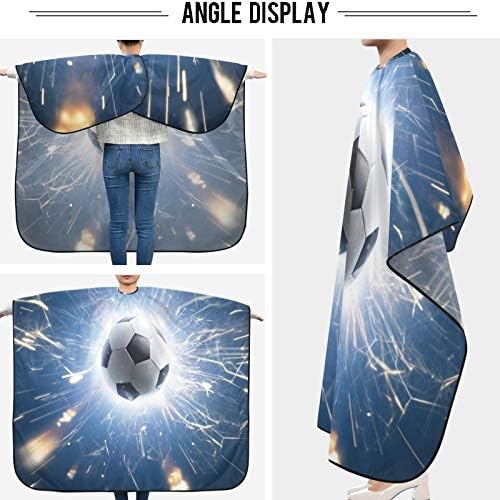 visesunny Professional Barber Cape Polyester Hair Cutting Salon Cape Apron Anti-Static Beard Bib - Image 6