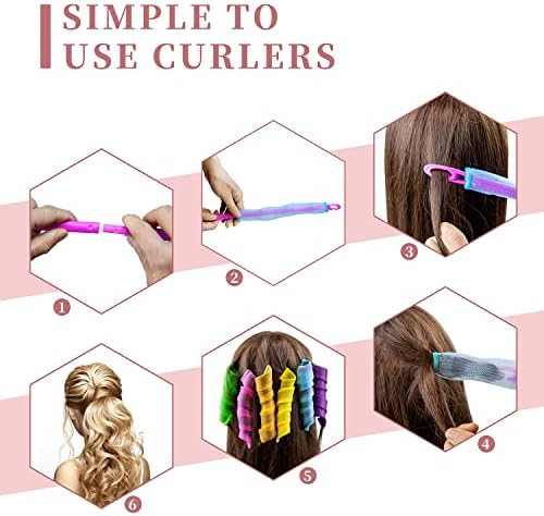 spiral hair curlers (9.8 Inch) - Image 3