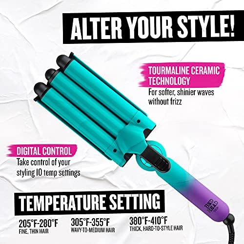 Bed Head Wave Affair Jumbo 3 Barrel Hair Waver - Image 4