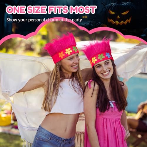 Crazy Wig Hairy Headband Hat - Image 5