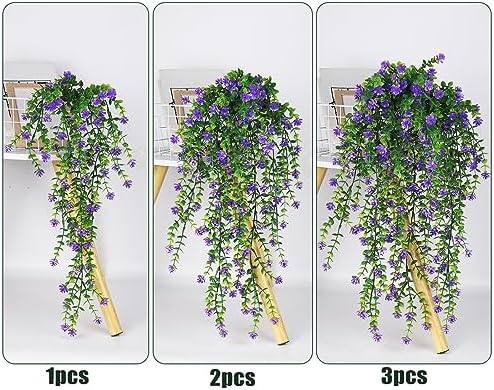 RECUTMS Vine Plant Fake Ferns Plants Large Faux Artificial Hanging Vines - Image 3
