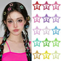 VIBILIA Star Hair Clips Y2K Multicolor Metal Hair Accessories-15 PCS 1.18" by VIBILIA