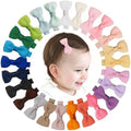 CÉLLOT Baby Girls Hair Clips 25PCS Fully Lined Tiny 2" Hair Bows Alligator Clips for Infants Toddlers by C%C3%89LLOT