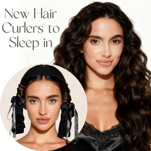 New Hair Curlers to Sleepy in - Soft Suede Heatless Hair Curler, Heatless Curlers for Sleeping without Heat (Pink) - Image 4