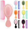 HOFASON 14 Pcs Toddler Kids Girls Bulk Mini Wet Hair Brush Travel Combs Set by HOFASON