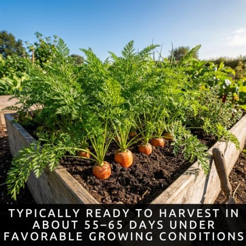 100 Parisian Carrot Seeds | Round Baby Carrots | Seeds for Planting - Image 5