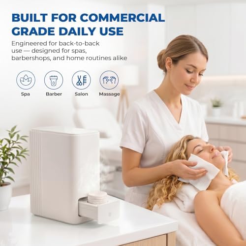 Hot Towel Dispenser for Face, One-Touch Spa Comfort with Smart Voice Alerts - Image 6