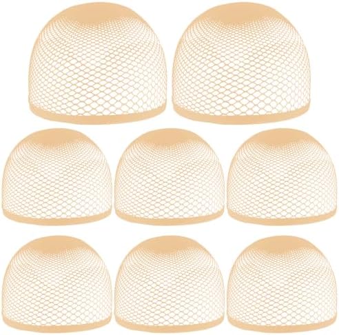 Seifar Mesh Wig Caps, Breathable Nylon Hair Nets for Halloween Cosplay Costume Party,，8 by Unknown