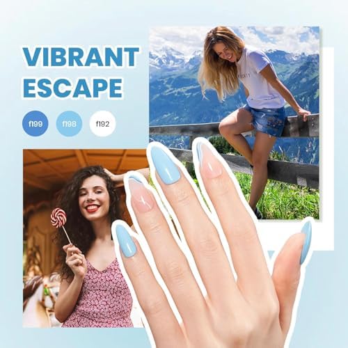 Beetles Gel Nail Polish Kit with U V Light - 32 Color 55 Pcs Gel Polish Set - Image 3
