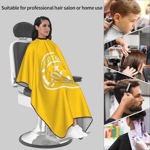 Custom Barber Cape Customized Haircut Capes Logo Text Photo Salon Hairdressing Apron for Home and Barbershop - Image 7