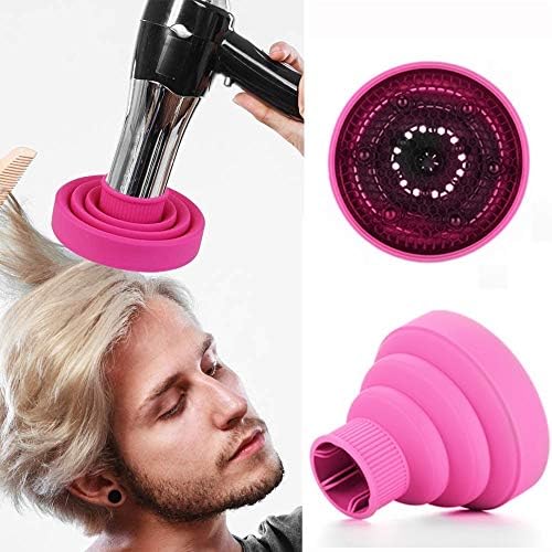 Hair Diffuser Attachment for Hair Dryer, Collapsible Curly Hair Diffuser - Image 5