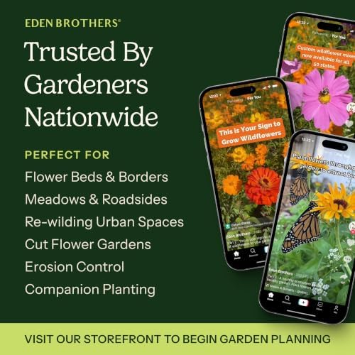 Eden Brothers Native Midwest Wildflower Seed Mix, 1oz, 19 Prairie Wild Flower Seed Varieties, 100% Pure Seed No Fillers,Bulk Wildflower Seeds for Planting Outdoors,Attracts Pollinators & Hummingbirds - Image 6