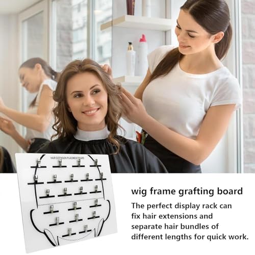 Acrylic Hair Extension Stand. Wigs Display Rack Stand - Image 5