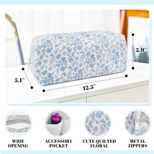 Hair Tools Travel Carrying Bag, Quilted Floral Bag for Shark Flexstyle - Image 4