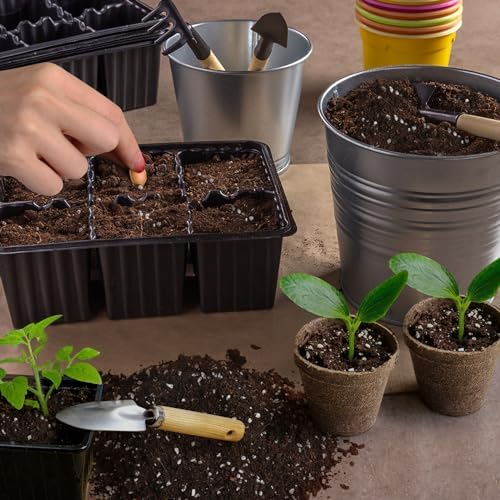 Doter Organic Seed Starter Premium Potting Soil Mix 4qt, All Natural Seed Starter Mix for Fast Germination and Vigorous Seedlings with Strong Root Systems - Image 4