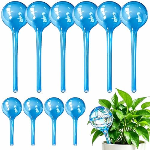Self Watering Globes for Plant, 10pcs Auto Watering Bulb for Indoor Outdoor by MOONSOUND