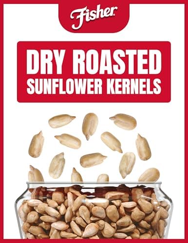 Fisher Dry Roasted Sunflower Seeds Kernels with Sea Salt, 7.25 oz (Pack of 2), Sunflower Seeds to Eat, Gluten-Free, No Sugar Added, Crunchy Snacks for Adults, Perfect for Salads, Yogurt, & On-the-Go Snacking - Image 3