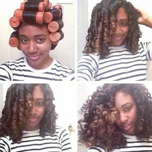12 Pcs Perm Rods,Brown Perm Rods,1.57 Inch Large Perm Rod For Natural Hair - Image 6