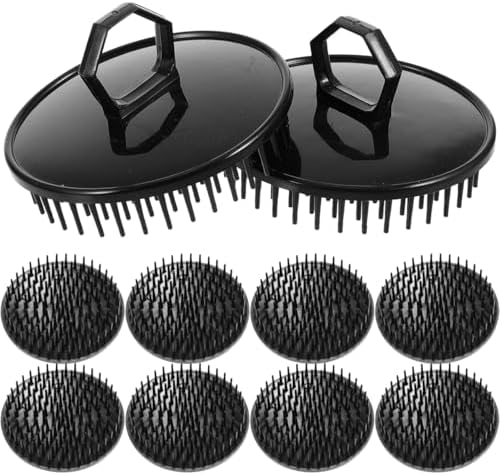 Toddmomy 40pcs Portable Shampoo Brush for Scalp Massage and Hair Washing Ergonomic Design Hair Exfoliator for and Relaxation Shower by Toddmomy
