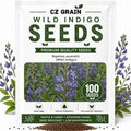 Wild Indigo Bush Seeds for Planting, Native Shrub, 100 Premium Seeds by CZGrain