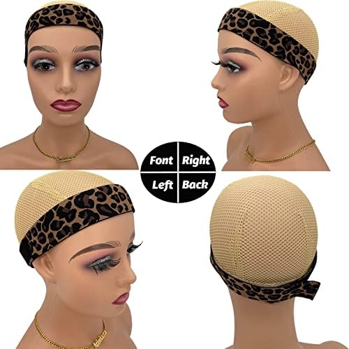 3 Pcs Elastic Bands for Wigs - Lace Melting, Edge Wrap to Lay Edges (Silver, Leopard, Black Pack) - Image 5