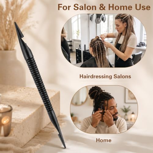 Sorcristy 5Pcs Double-Ended Crochet Hook for Dreadlocks, Hair Styling Tool - Image 3
